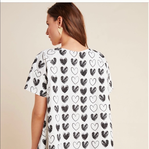 Anthropologie Sweet Heart Tunic - Picture 2 of 5